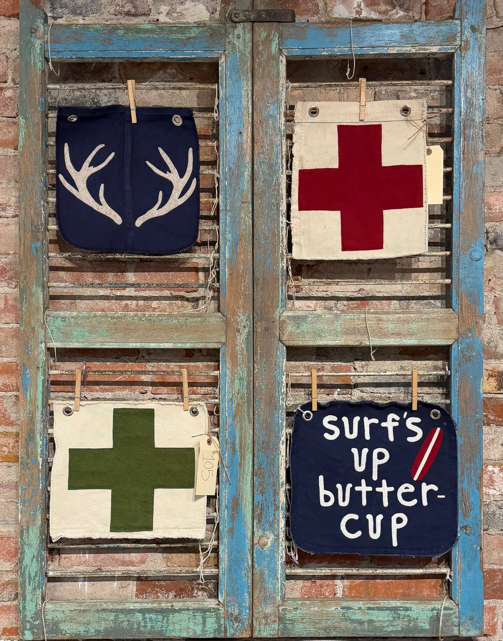 One of a Kind Banner: "surf's up buttercup"